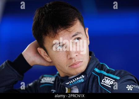 SUZUKA, JAPON, circuit de Suzuka, 7. Octobre : Alexander Albon (THA) de l'écurie Williams en FP2 pendant le Grand Prix de Formule 1 japonais au Suzuka Banque D'Images