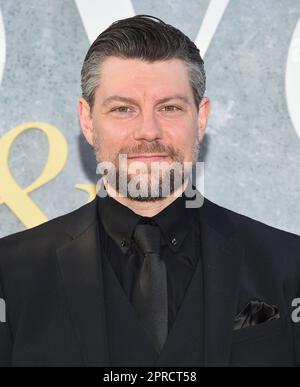 West Hollywood, États-Unis. 26th avril 2023. Patrick Fugit arrive à la première « Love & Death » de Los Angeles au Directors Guild of America Theatre sur 26 avril 2023 à West Hollywood, Californie. © Lisa OConnor/AFF-USA.com crédit: AFF/Alamy Live News Banque D'Images