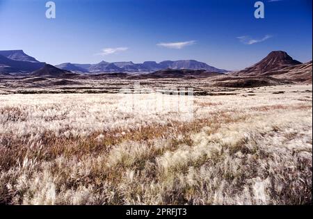 Vue panoramique de la région du Damaraland Banque D'Images