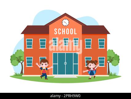 École primaire avec structure de bâtiment et EkPosterior dans modèle dessin main dessin dessin dessin dessin dessin dessin dessin dessin dessin dessin dessin dessin dessin dessin dessin dessin dessin dessin dessin Banque D'Images