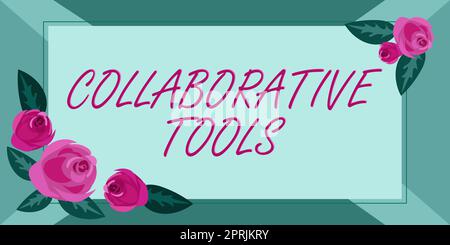 Inspiration montrant Sign Collaborative ToolsPrivate social Network pour se connecter par e-mail en ligne. Mot pour réseau social privé pour se connecter par e-mail en ligne Banque D'Images