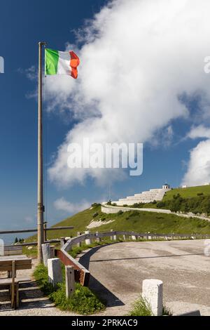 Monte Grappa (Crespano del Grappa), Italie du Nord Banque D'Images