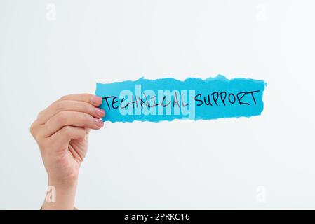 Texte montrant inspiration assistance technique Services de réparation et de conseil aux utilisateurs de leurs produits, Business Showcase Services de réparation et de conseil aux utilisateurs Banque D'Images