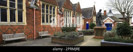 Bâtiment du musée Braintree, ville de Braintree, Essex, Angleterre, Royaume-Uni Banque D'Images