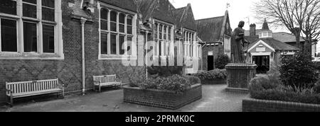 Bâtiment du musée Braintree, ville de Braintree, Essex, Angleterre, Royaume-Uni Banque D'Images