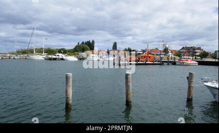 Port de Timmendorf, île de Poel Banque D'Images