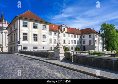 Bâtiment historique dans la ville d'Eichstätt Banque D'Images