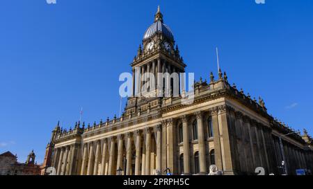 Hôtel de ville de Leeds, Leeds, Royaume-Uni Banque D'Images
