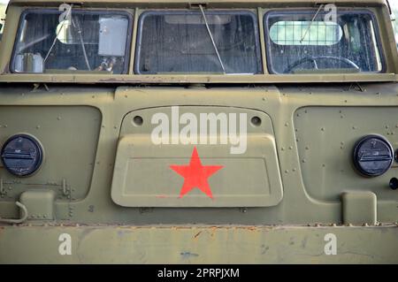 Camion de l'armée soviétique Banque D'Images