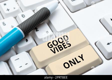 Légende conceptuelle définir des objectifs intelligents. Concept signifiant juste émotions positives sentiments aucune énergie négative Banque D'Images