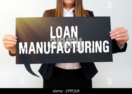 Légende de texte présentant le processus de la Banque de fabricabilité des prêts pour vérifier l'admissibilité de l'emprunteur. Photo conceptuelle processus de la banque pour vérifier l'éligibilité de l'emprunteur Banque D'Images