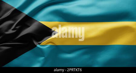 Pavillon national des Bahamas Banque D'Images