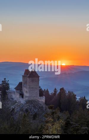 Château de Kasperk à Sumava, République tchèque Banque D'Images