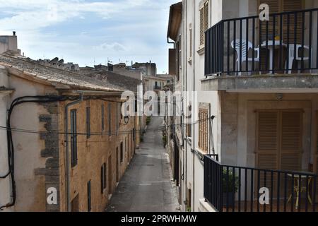 Vieille ville d'Alcudia sur Majorque Banque D'Images