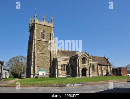 Église St Wilfred, High Street, Alford, Lincolnshire, Angleterre, ROYAUME-UNI Banque D'Images