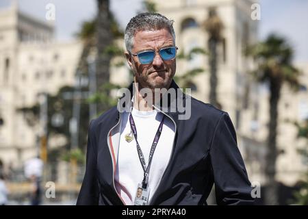 Ralf Schumacher, portrait du Grand Prix d'Azerbaïdjan de Formule 1 2023 2023, 4th tour du Championnat du monde de Formule 1 de 28 avril à 30, 2023 sur le circuit de la ville de Bakou, à Bakou, Azerbaïdjan - photo: Xavi Bonilla/DPPI/LiveMedia Banque D'Images