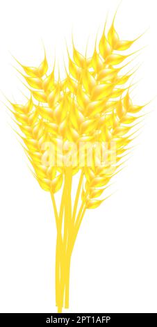 Gerbe de blé Illustration de Vecteur