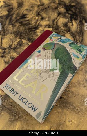 2017 biographie de polymath victorien Edward Lear peut-être plus connu pour sa poésie absurde Banque D'Images