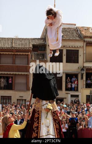 Processions de la semaine Sainte Peñafiel Valladolid Banque D'Images