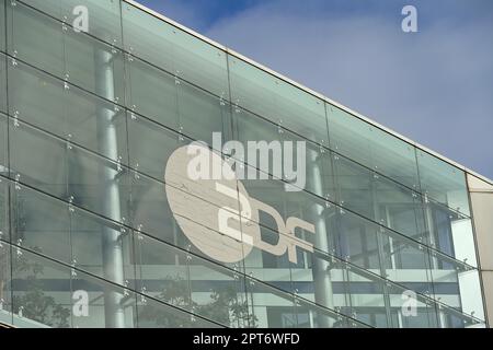 ZDF Regional Studio Hamburg, Deichtor-Centre, Willy-Brandt-Strasse, Hambourg, Allemagne Banque D'Images