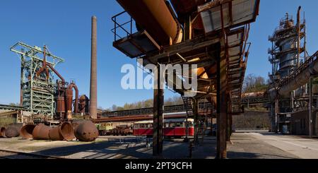 Heinrichshuette Industrial Museum, Hattingen, région de la Ruhr, Rhénanie-du-Nord-Westphalie, Allemagne Banque D'Images