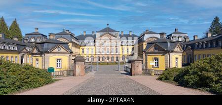 Le beau château de Bad Arolsen, en Allemagne, un jour ensoleillé Banque D'Images