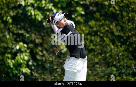 26 avril 2023: LPGA - Ladies Association professionnelle de golf, Atthaya Thitikul tearing sur le 11th trous au JM LA Championship 2023, Wilshire Country Club, Los Angeles, CA, Etats-Unis, 27 avril 2023 (Credit image: © Scott Mitchell/ZUMA Press Wire) USAGE ÉDITORIAL SEULEMENT! Non destiné À un usage commercial ! Banque D'Images