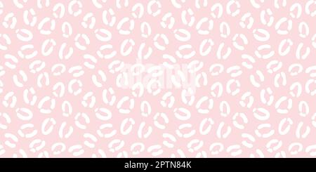 Fond rose pastel guépard, motif animal, répétition. Illustration de Vecteur