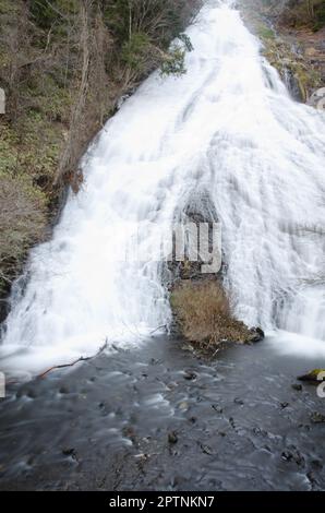 Chutes Yudaki dans le parc national de Nikko. Préfecture de Tochigi. Japon. Banque D'Images