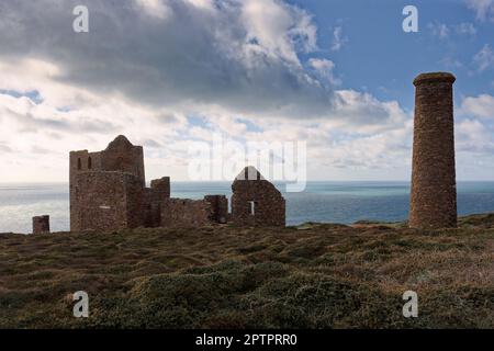 chapelle porth wheal coates Banque D'Images