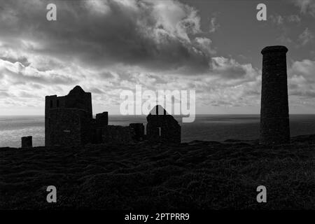 chapelle porth wheal coates Banque D'Images