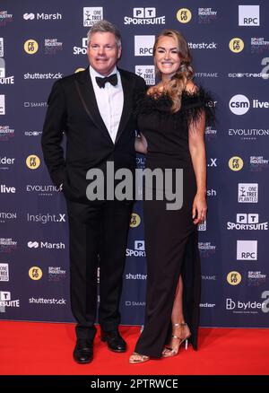 Mark Durden-Smith et Laura Woods ont assisté aux Sport Industry Awards 2023 à Battersea Evolution à Londres. (Photo de Brett Cove / SOPA Images / Sipa USA) Banque D'Images