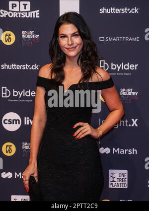 Londres, Royaume-Uni. 27th avril 2023. Nicole Holliday a assisté aux Sport Industry Awards 2023 à Battersea Evolution à Londres. Crédit : SOPA Images Limited/Alamy Live News Banque D'Images