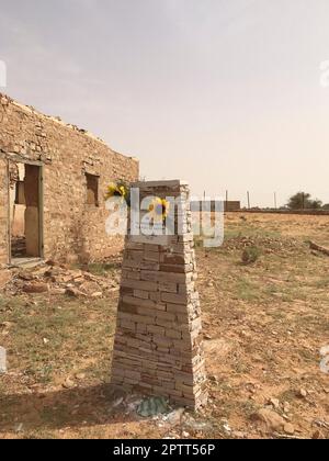 Mauritanie, Chinguetti, Entkemkemt School Banque D'Images