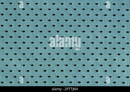 La texture des vêtements faits de fibres de polyester. Vêtements de sport pour la formation a un mesh texture de tissu de nylon extensible Banque D'Images