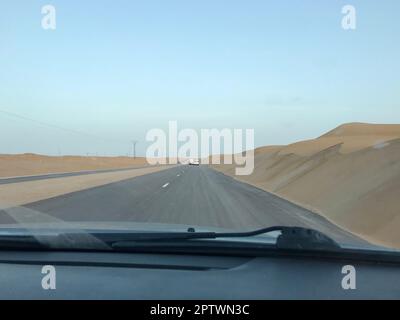 Maroc, environs de Laayoune Banque D'Images