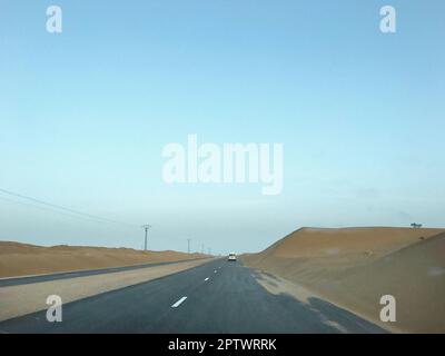 Maroc, environs de Laayoune Banque D'Images