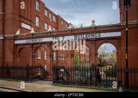 Guinness Trust Buildings Southwark London - les bâtiments Guinness Trust à Snowsfields, Bermondsey, Londres. En date des 1879 et 1898. Logement social. Banque D'Images