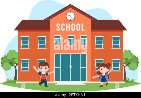 École primaire avec structure de bâtiment et EkPosterior dans modèle dessin main dessin dessin dessin dessin dessin dessin dessin dessin dessin dessin dessin dessin dessin dessin dessin dessin dessin dessin dessin Illustration de Vecteur