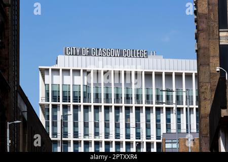 City of Glasgow College, Cathedral Street, Écosse, Royaume-Uni, Europe Banque D'Images