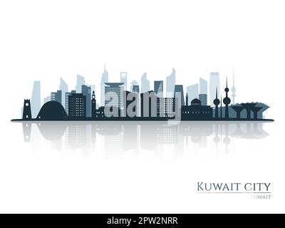 Koweït ville 01-7 (Noir) Illustration de Vecteur