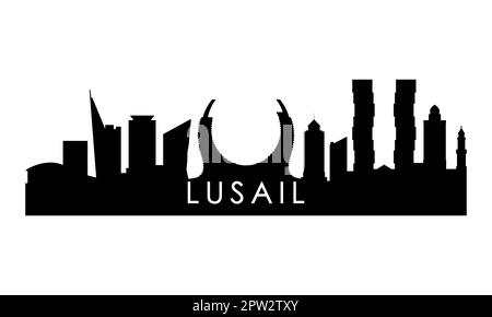 Lusail 01-5 (ligne de couleur) Illustration de Vecteur