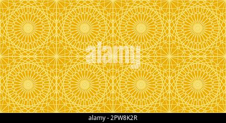 Schéma d'or islamique 24 Illustration de Vecteur