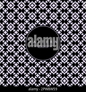 Motif abstrait moderne à demi-cercle sans coutures. Motif circulaire décoratif. Illustration de Vecteur