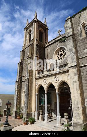 Eglise du coeur sacré, Castle Road, Gibraltar, territoire britannique d'outre-mer, Royaume-Uni, Royaume-Uni, Mer méditerranée, Europe Banque D'Images