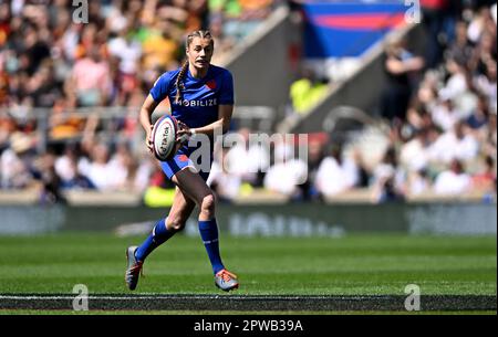 Twickenham, Royaume-Uni. 29th avril 2023. Angleterre V France TikTok Womens 6 nations Stade de Twickenham. Twickenham. Emilie Boulard (France) pendant le match de rugby 6 nations Angleterre V France TikTok Womens. Credit: Sport en images/Alamy Live News Banque D'Images