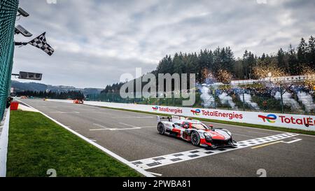 Stavelot, Belgique. 29th avril 2023. Pendant les 6 heures de Spa-Francorchamps 2023, 3rd tour du Championnat du monde d'endurance 2023 de la FIA, de 27 avril à 29, 2023 sur le circuit de Spa-Francorchamps, à Stavelot, Belgique - photo Frédéric le Floc'h/DPPI crédit: DPPI Media/Alamy Live News Banque D'Images