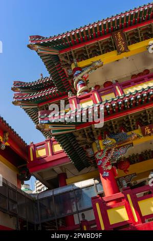 Grand temple taoïste philippin Kiu Siao Banque D'Images