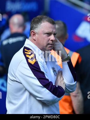 Coventry, Royaume-Uni. 30th avril 2023. 29th avril 2023 ; Coventry Building Society Arena, Coventry, Angleterre ; EFL Championship, Coventry City versus Birmingham City ; Coventry City Manager Mark Robins Credit: Action plus Sports Images/Alay Live News Banque D'Images