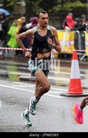 Londres, Royaume-Uni. 23rd avril 2023. Emile CAIRESS, TCS London Marathon, The Highway, Londres, Royaume-Uni Banque D'Images